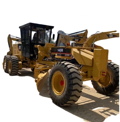 Original Paint Japan Cat140H EPA Engine Hydraulic Grader Caterpillar140H Cat140H Used