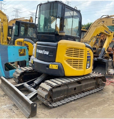 Used Original Japan 5T Mini Excavator Komatsu PC55 EPA Engine Good Condition Shanghai