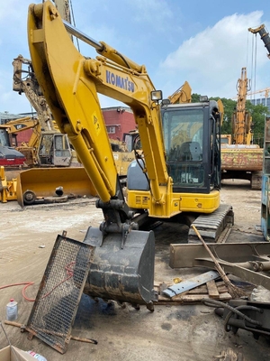 Used Original Japan 5T Mini Excavator Komatsu PC55 EPA Engine Good Condition Shanghai