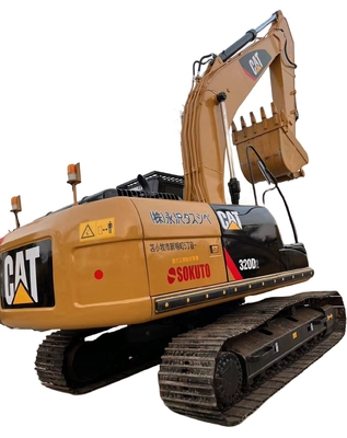 Used Caterpillar 320D2 Excavator 20ton Digger with Liyuan Hydraulic Valve from Japan