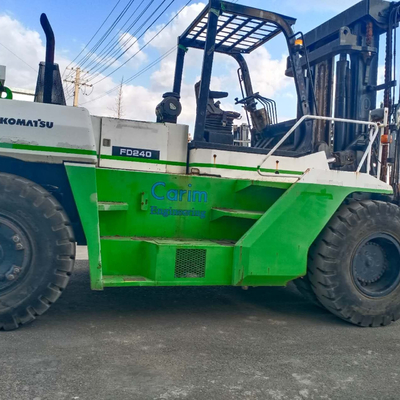2020 Wheel Machine Komatsu FD240 Used Forklift from Japan Hydraulic Original Machine