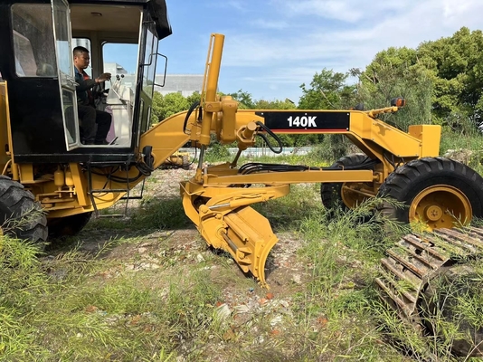 Used Grader CAT 140K with YUNNEI Engine Japan Original Tractor Good Condition Machine