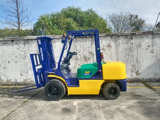2022 Japan Original 3Ton Forklift KOMATSU FD30 FD35 FD40 FD45 FD50 with YANMAR Engine