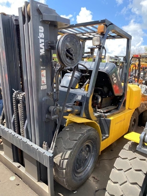 Almost 5Ton KOMATSU FD50 FD35 FD40 FD45 EPA Engine Hydraulic Forklift with 46KW Power