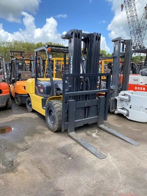 Almost 5Ton KOMATSU FD50 FD35 FD40 FD45 EPA Engine Hydraulic Forklift with 46KW Power