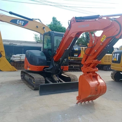 6500 KG Hitachi zx75us Used Original Japan Mini Digger Crawler Excavator with EPA Engine