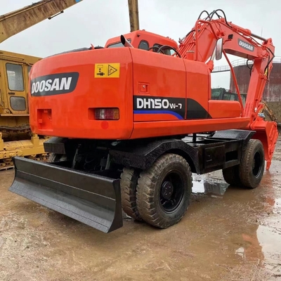 Doosan DH150W-7 15 Ton Excavator Used Digger with HINO Engine in Excellent Condition
