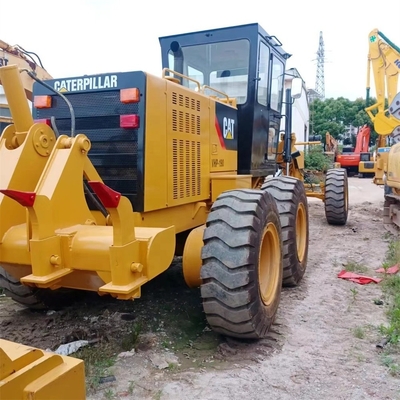 99% Japan Cat 140K Wheel Manual Motor Grader with Original Condition