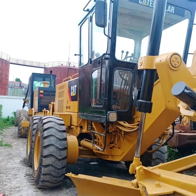 99% Japan Cat 140K Wheel Manual Motor Grader with Original Condition