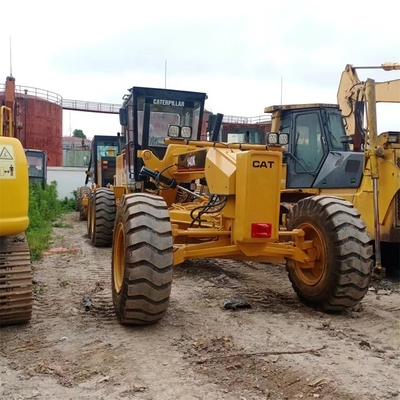 99% Japan Cat 140K Wheel Manual Motor Grader with Original Condition