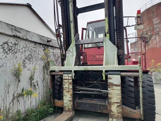 25ton Used Forklift Truck Mitsubishi FD250 with CAT Engine and Nabtesco Hydraulic Pump