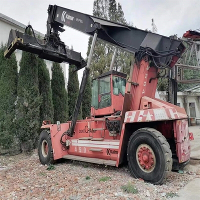 70000 KG Weight Kalmar DRF450 Used Reach Stacker in Shanghai 45 Ton Container Handler