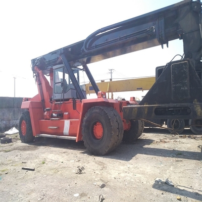 90% Kalmar Reach Stacker DRD450 Tower Crane 45 Ton Container Telescopic Handler