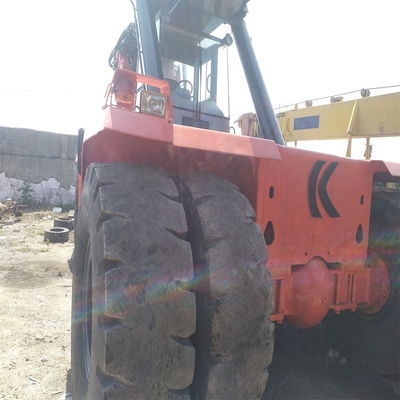 90% Kalmar Reach Stacker DRD450 Tower Crane 45 Ton Container Telescopic Handler