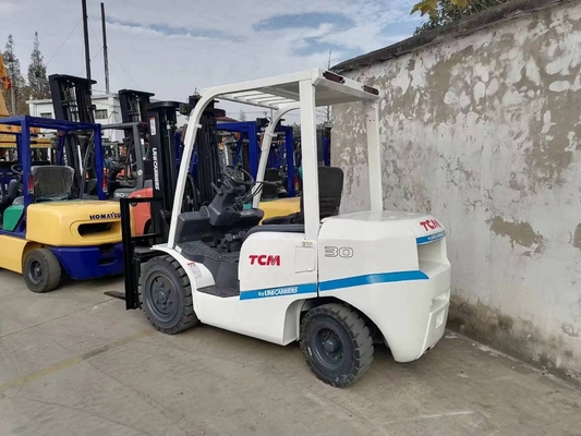 3ton TCM 30 Used Forklift with EPA Engine and Liyuan Hydraulic Pump in Wheel Machine