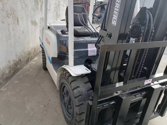 3ton TCM 30 Used Forklift with EPA Engine and Liyuan Hydraulic Pump in Wheel Machine
