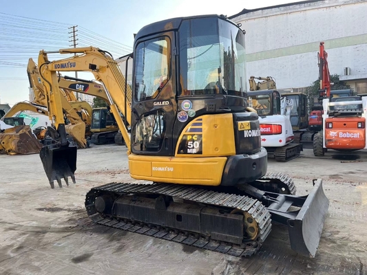 High Operating Efficiency Komatsu 5ton Excavator pc50 with Liyuan Hydraulic Cylinder