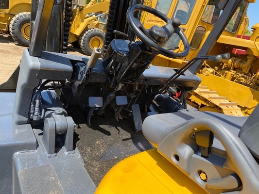 Good Condition TCM 100 10 Ton Used Forklift with Original Paint and EPA Engine in Yellow