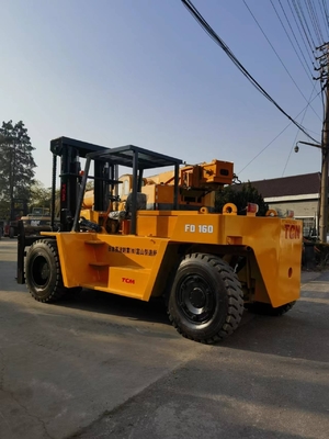 TCM FD16ton Forklift Almost Japan Original with EPA Engine and Low Working Hours Ready