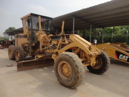 CAT Caterpillar120H Grader Good Performance and from Japan for Used Land Flat Machine