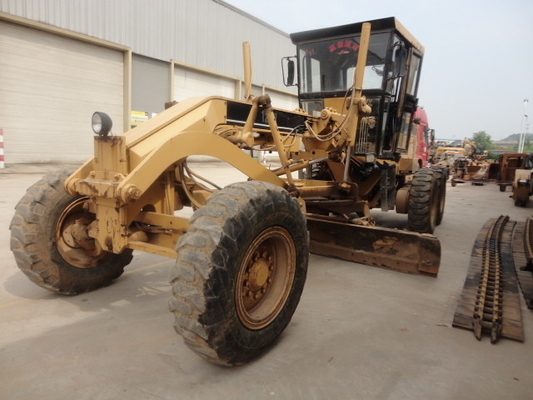 CAT Caterpillar120H Grader Good Performance and from Japan for Used Land Flat Machine