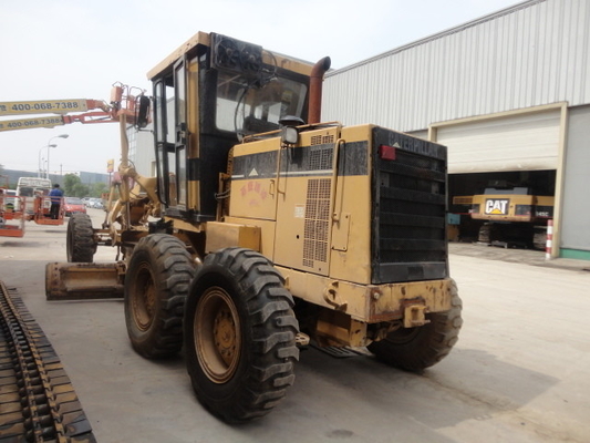 CAT Caterpillar120H Grader Good Performance and from Japan for Used Land Flat Machine
