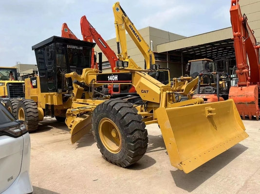 CAT 140H Grader with Low Working Hours and High Grade Ability Outdoor Engine Included