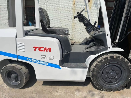 White Liyuan Hydraulic Pump TCM 3 Ton Second-Hand Forklift for in Good Condition