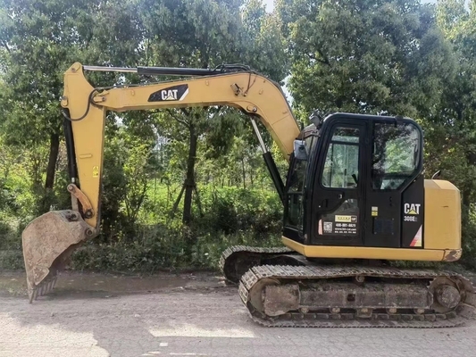 8 Ton Used Japan Original Paint Diesel Digging Machine Mini Digger Caterpillar 308E2