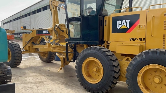 Machinery Repair Shops Used CAT140K Grader with Cummins Engine and Direct Drive Gear