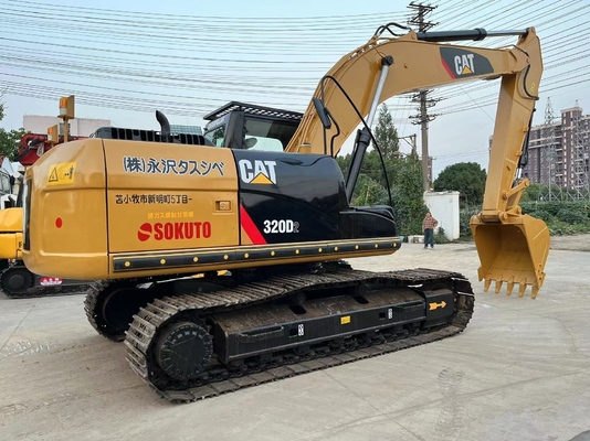 20 Ton Operating Weight Used Japan Diesel Digger 320D2 with Original Engine at Best