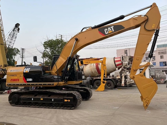20 Ton Operating Weight Used Japan Diesel Digger 320D2 with Original Engine at Best