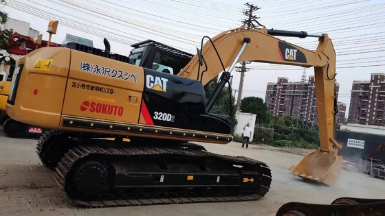 20 Ton Operating Weight Used Japan Diesel Digger 320D2 with Original Engine at Best