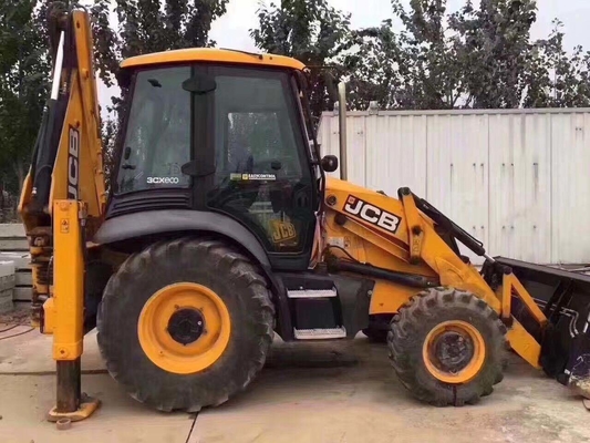 JCB 4CX/3CX Used Backhoe Loader with 0-2000 Working Hours and Liyuan Hydraulic Valve