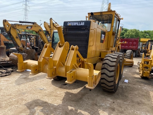 Second hand Caterpillar 140H Motor Grader with Cummins Engine 0-2000 Working Hours