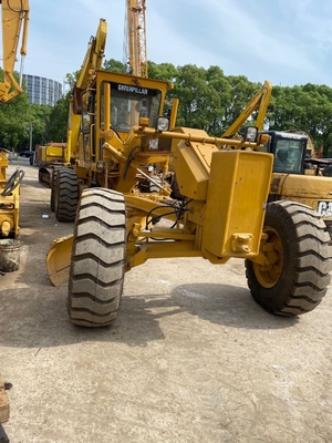 Second hand Caterpillar 140H Motor Grader with Cummins Engine 0-2000 Working Hours