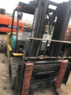 Max. Lifting Load 5TON Used Diesel Engine Hydraulic Pallet Lifting Forklift Komatsu FD50