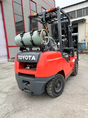 Secondhand 3.5ton 3ton Diesel Engine Forklift TOYOTA 35 30 for Warehouse Container Lifting