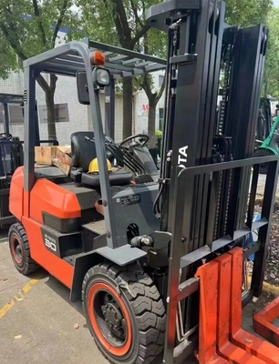 Secondhand 3.5ton 3ton Diesel Engine Forklift TOYOTA 35 30 for Warehouse Container Lifting