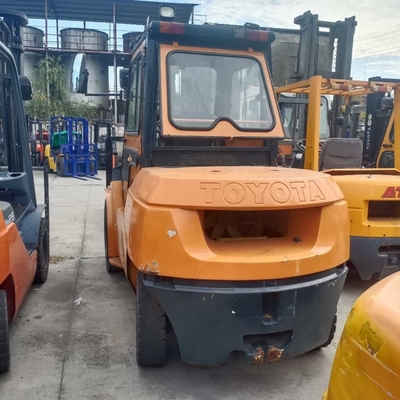 Secondhand 5ton Diesel Engine Forklift TOYOTA 50 for Warehouse Container Lifting