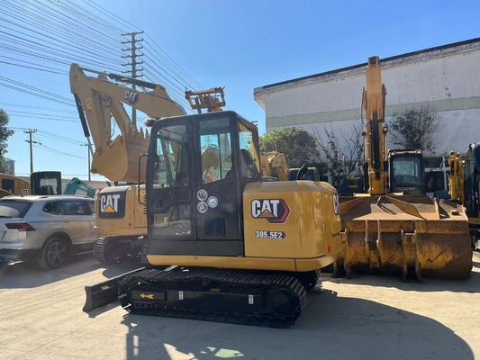 High Operating Efficiency 5.5ton Used Diesel Digger 305.5E2 with Japan Original Paint