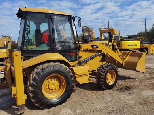 CAT 420F Excavator Japan Original Loader 420 Used Backhoe with 0-2000 Working Hours