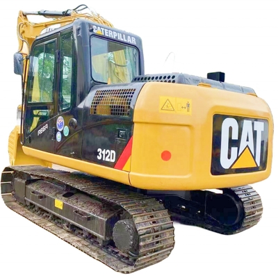 12ton Japan Original Paint Diesel Excavator Caterpillar 312D High Operating Efficiency