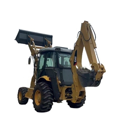 Used Original Paint Diesel Loader Caterpillar 420F with 2017 Nabtesco Hydraulic Valve