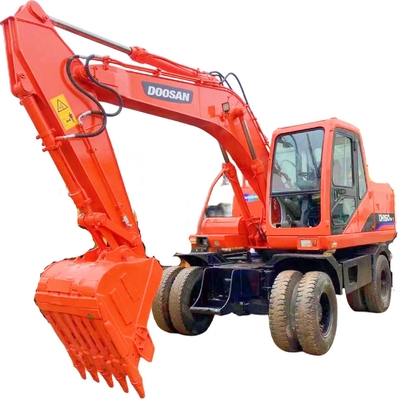 Used Doosan DH150W-7 15ton Crawler Excavator in Japan with Liyuan Hydraulic Cylinder