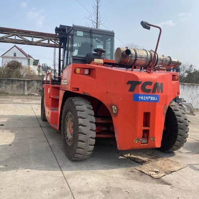 TCM 25ton Mini Forklift Diesel Engine on for Warehouse Container Pallet Lifting Truck