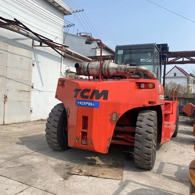 TCM 25ton Mini Forklift Diesel Engine on for Warehouse Container Pallet Lifting Truck