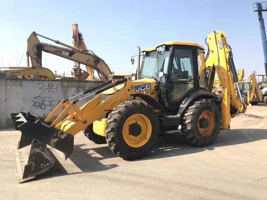 JCB 4CX Backhoe Loader 15000 KG Hydraulic Machine with Liyuan Hydraulic Cylinder