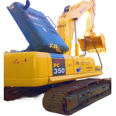 Komatsu PC350 Used Excavator Japan Original Paint 35ton Komatsu Crawler Excavator