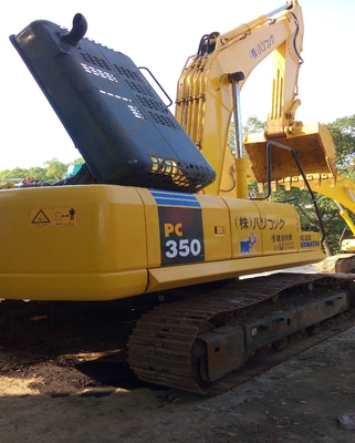 Komatsu PC350 Used Excavator Japan Original Paint 35ton Komatsu Crawler Excavator